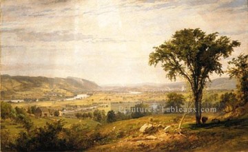 Wyoming Valley Pennsylvanie paysage Jasper Francis Cropsey Peinture à l'huile